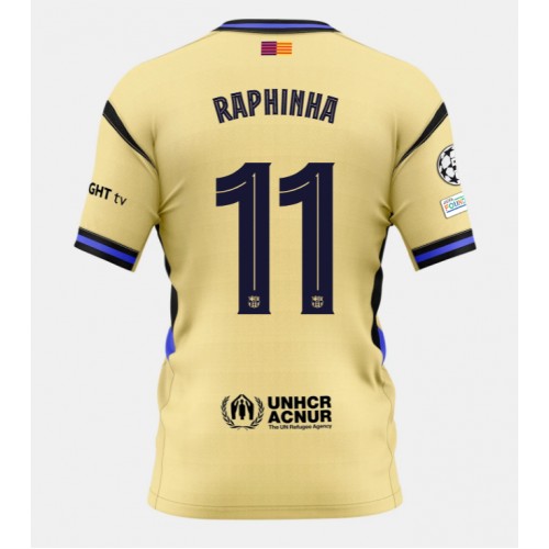 Barcelona Raphinha Belloli #11 Replika Bortatröja 2025-26 Kortärmad Barcelona Raphinha Belloli #11 Replika Bortatröja 2025-26 Kortärmad